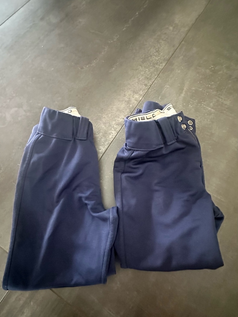 Women's Navy Performance Joggers - Stretch Sweatpants